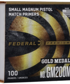 Federal Premium Gold Medal Small Pistol Magnum Match Primers #200M Box of 1000 (10 Trays of 100)