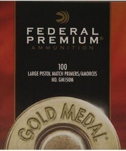 Federal Premium Gold Medal Large Pistol Match Primers #150M Box of 1000 (10 Trays of 100)