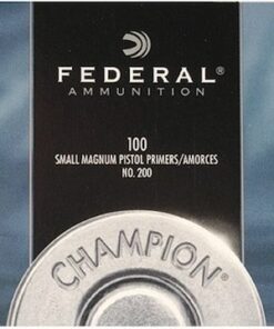 Federal Small Pistol Magnum Primers #200 Box of 1000 (10 Trays of 100)