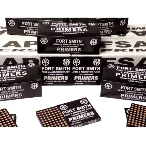 ‘Fort Smith’ (FSAAP) 7.62×39 Berdan Primers - Image 3