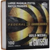 Federal Premium Gold Medal Large Pistol Magnum Match Primers #155M Box of 1000 (10 Trays of 100)