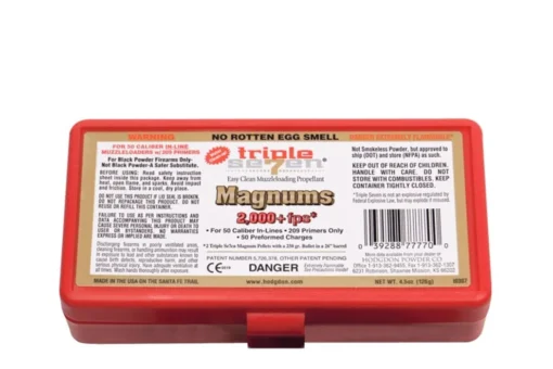 Hodgdon Triple Seven Black Powder Substitute 50 Caliber Magnum 60 Grain Pellets Package of 50 - Image 2