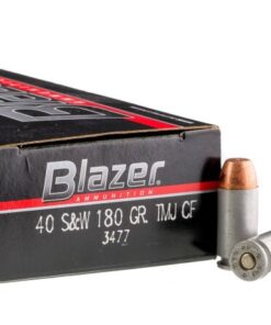 50 Rounds of .40 S&W Ammo by Blazer - 180gr TMJ