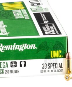 1000 Rounds of .38 Spl Ammo by Remington - 130gr MC