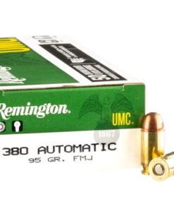 500 Rounds of .380 ACP Ammo by Remington UMC- 95gr MC