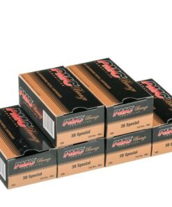 900 Rounds of .38 Spl Ammo by PMC - 132gr FMJ