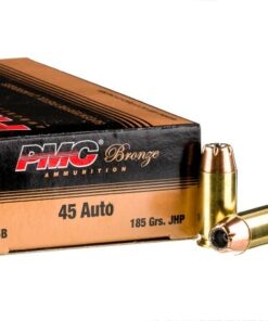 1000 Rounds of .45 ACP Ammo by PMC - 185gr JHP