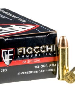 1000 Rounds of .38 Spl Ammo by Fiocchi - 158gr FMJ