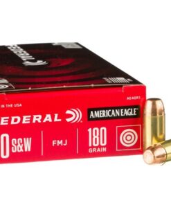40 S&W - 180 gr FMJ - Federal American Eagle - 1000 Rounds