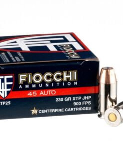 25 Rounds of .45 ACP Ammo by Fiocchi - 230gr JHP