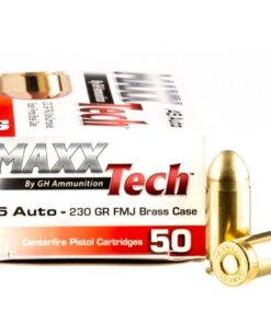 500 Rounds of .45 ACP Ammo by MAXX Tech - 230gr FMJ
