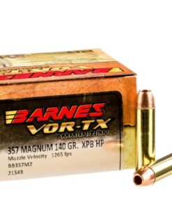 20 Rounds of .357 Mag Ammo by Barnes - 140gr XPB HP