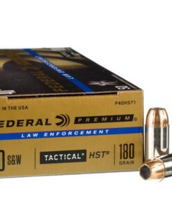 50 Rounds of .40 S&W Ammo by Federal - 180gr HST JHP