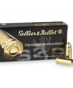 1000 Rounds of 9mm Ammo by Sellier & Bellot - 115gr FMJ