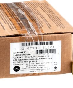 650 Rounds of .40 S&W Ammo by Remington UMC - 180gr MC