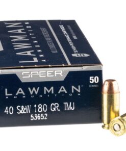 1000 Rounds of .40 S&W Ammo by Speer - 180gr TMJ