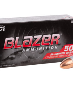 1000 Rounds of 9mm Ammo by Blazer Aluminum - 115gr FMJ