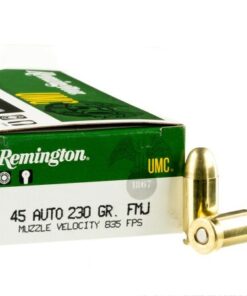500 Rounds of .45 ACP Ammo by Remington - 230gr MC