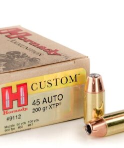 200 Rounds of .45 ACP Ammo by Hornady - 200gr JHP