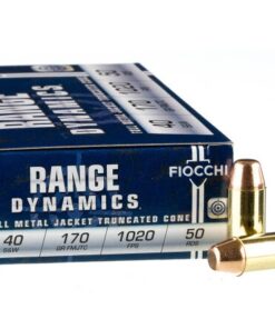1000 Rounds of .40 S&W Ammo by Fiocchi - 170gr FMJ