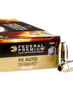 1000 Rounds of .45 ACP Ammo by Federal - 230gr JHP HST LE