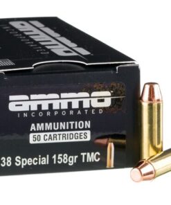 1000 Rounds of .38 Spl Ammo by Ammo Inc. - 158gr TMJ