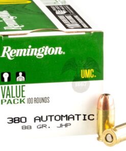 600 Rounds of .380 ACP Ammo by Remington - 88gr JHP