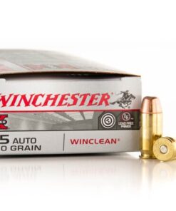 50 Rounds of .45 ACP Ammo by Winchester WinClean - 230gr BEB - LE Trade-In