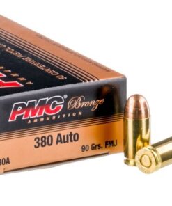 1000 Rounds of .380 ACP Ammo by PMC - 90gr FMJ