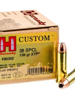250 Rounds of .38 Spl Ammo by Hornady - 158gr JHP