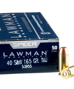 1000 Rounds of .40 S&W Ammo by Speer - 165gr TMJ