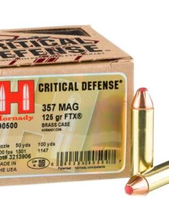 25 Rounds of .357 Mag Ammo by Hornady - 125gr JHP