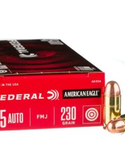 1000 Rounds of .45 ACP Ammo by Federal American Eagle - 230gr FMJ