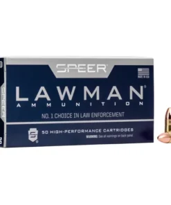 1000 Rounds of 9mm Ammo by Speer Lawman - 115gr TMJ