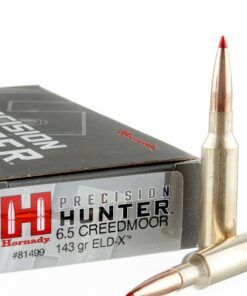 200 Rounds of 6.5 Creedmoor Ammo by Hornady Precision Hunter - 143gr ELD-X
