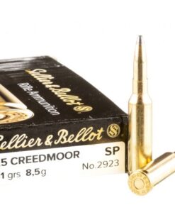 500 Rounds of 6.5 Creedmoor Ammo by Sellier & Bellot - 131gr SP