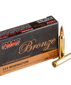 200 Rounds of .223 Ammo by PMC - 55gr FMJBT - Battle Pack