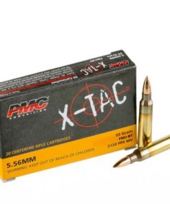 1000 Rounds of 5.56x45 Ammo In Plastic Battle Packs by PMC - 55gr FMJ