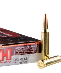 200 Rounds of .223 Ammo by Hornady Superformance - 75gr HPBT