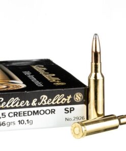 20 Rounds of 6.5 Creedmoor Ammo by Sellier & Bellot - 156gr SP