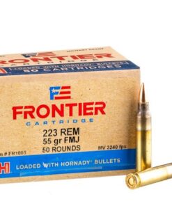 50 Rounds of .223 Ammo by Hornady Frontier - 55gr FMJ