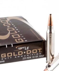 500 Rounds of .223 Ammo by Speer Gold Dot LE - 55gr SP