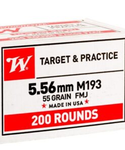 800 Rounds of 5.56x45 Ammo by Winchester USA - 55gr FMJ
