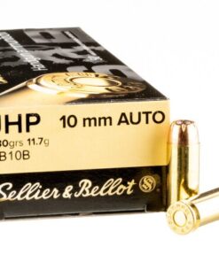 50 Rounds of 10mm Ammo by Sellier & Bellot - 180gr JHP