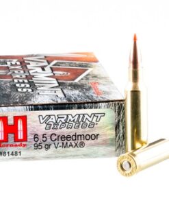 20 Rounds of 6.5mm Creedmoor Ammo by Hornady Varmint Express - 95gr V-MAX