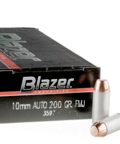 50 Rounds of 10mm Ammo by CCI - 200gr FMJ