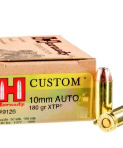 200 Rounds of 10mm Ammo by Hornady - 180gr JHP