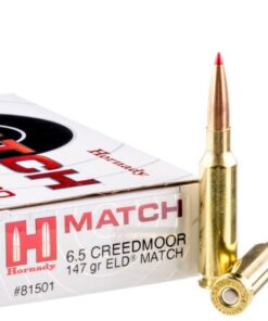 200 Rounds of 6.5 Creedmoor Ammo by Hornady - 147gr ELD Match