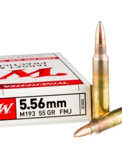 1000 Rounds of 5.56x45 Ammo by Winchester USA - 55gr FMJ M193