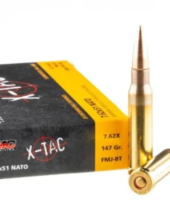 500 Rounds of 7.62x51mm Ammo by PMC X-TAC - 147gr FMJBT